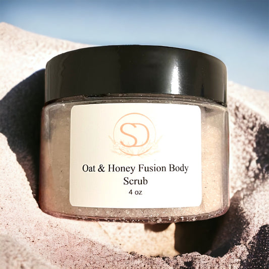 4oz Oat & Honey Fusion Body Scrub